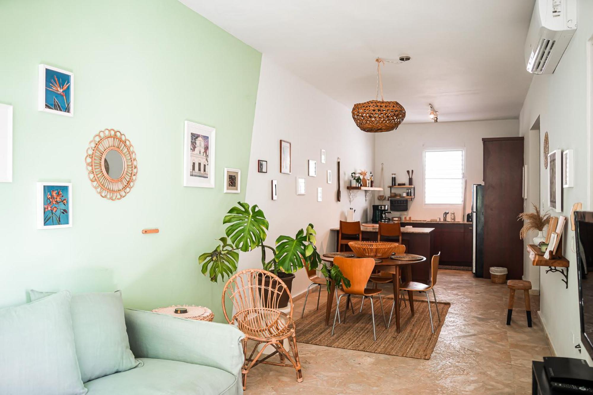 Apartamento Boho Oasis By The